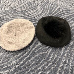 Lot of 2 berets